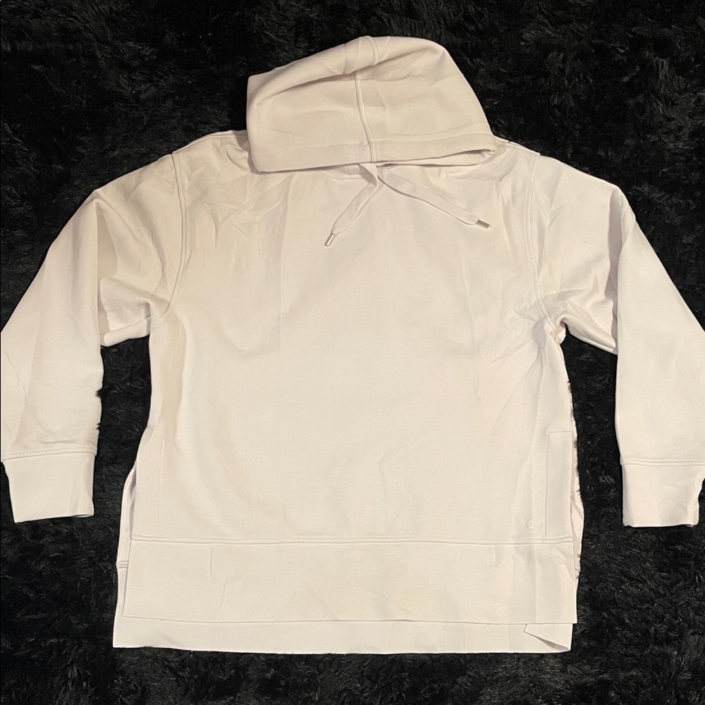 Calia Women's White Hoodie Sweatshirt